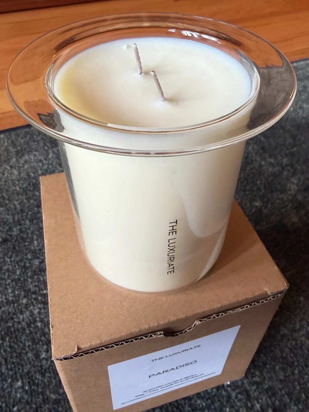 The Luxuriate Candle Refill Insert - Paradiso